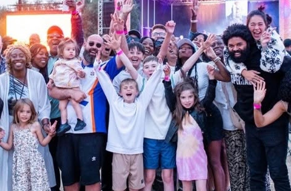 All generations enjoying the Original Family Festival in Priory Country Park. Image Original Culture Festival