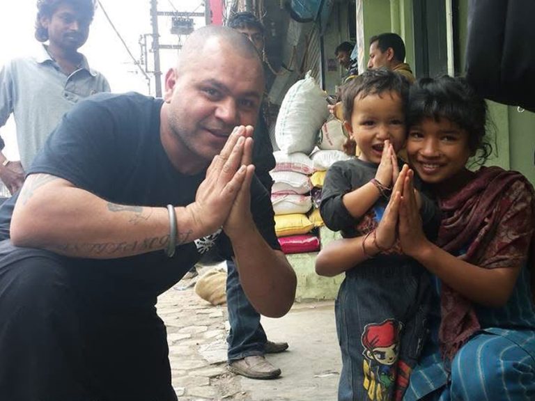 Ravi Singh Gill in Nepal. Image: supplied via Cllr Paul Edmonds.