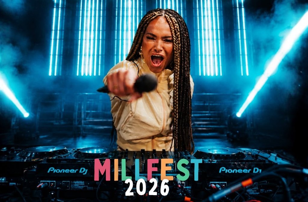 Zoe Birkett's Diva Download at MillFest 2026. Image Zoe Birkett