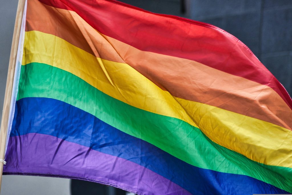 The Pride flag